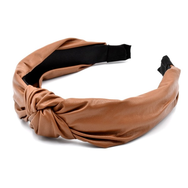 Bulk Jewelry Wholesale Headband  color fabrics Knotted soft leather JDC-HD-n046 Wholesale factory from China YIWU China