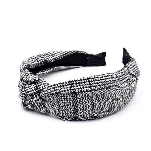 Bulk Jewelry Wholesale Headband  color  fabrics plaid JDC-HD-n063 Wholesale factory from China YIWU China