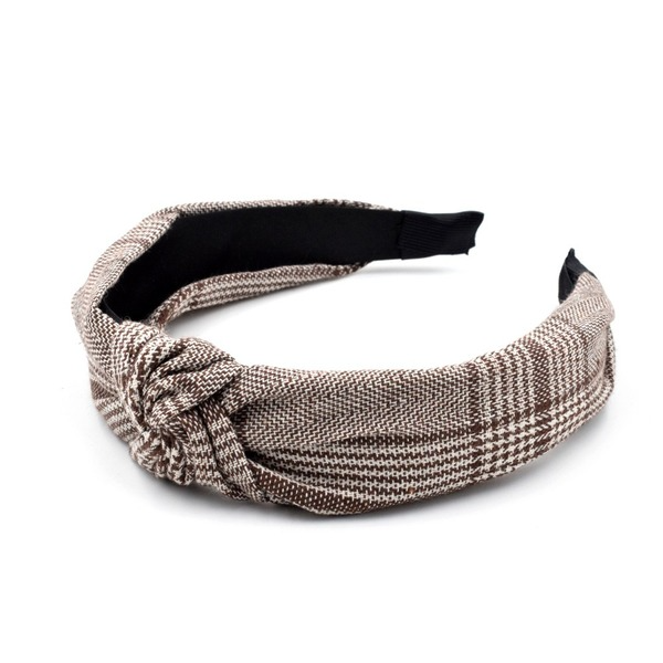 Bulk Jewelry Wholesale Headband  color  fabrics plaid JDC-HD-n063 Wholesale factory from China YIWU China