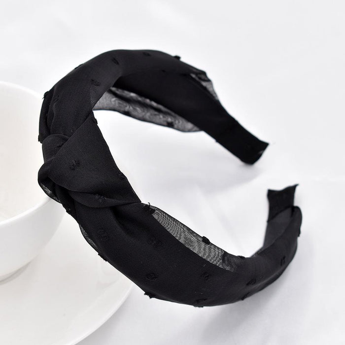 Bulk Jewelry Wholesale Headband  color fabrics  pure Tulle JDC-HD-n118 Wholesale factory from China YIWU China