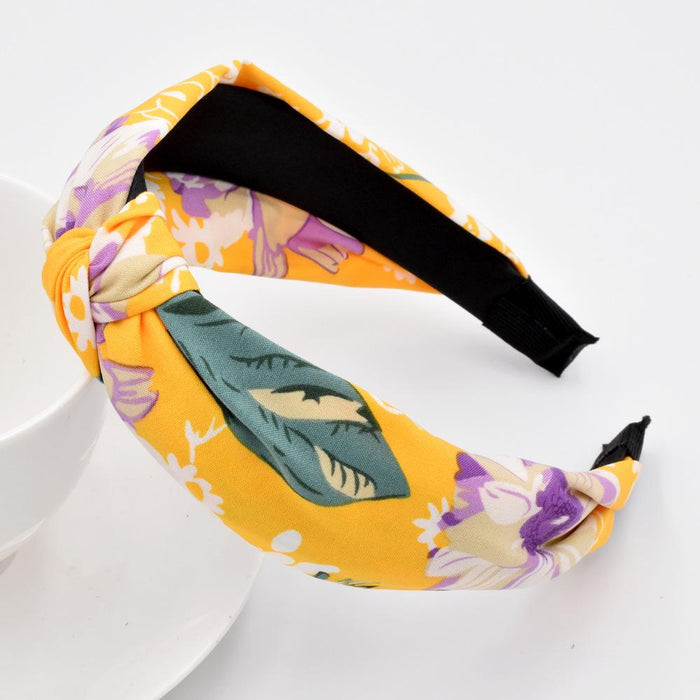 Bulk Jewelry Wholesale Headband  color flowers fabrics JDC-HD-n019 Wholesale factory from China YIWU China