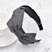 Bulk Jewelry Wholesale Headband  color Houndstooth large bow JDC-HD-n102 Wholesale factory from China YIWU China