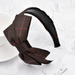 Bulk Jewelry Wholesale Headband  color Houndstooth large bow JDC-HD-n102 Wholesale factory from China YIWU China