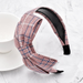 Bulk Jewelry Wholesale Headband  color Houndstooth large bow JDC-HD-n102 Wholesale factory from China YIWU China