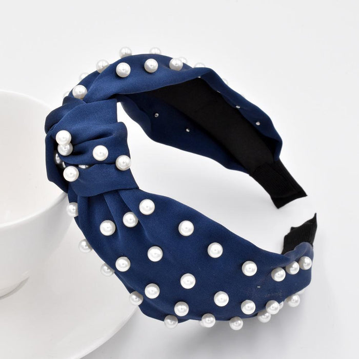 Bulk Jewelry Wholesale Headband  color pearl JDC-HD-n028 Wholesale factory from China YIWU China