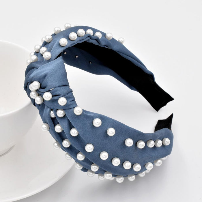 Bulk Jewelry Wholesale Headband  color pearl JDC-HD-n028 Wholesale factory from China YIWU China