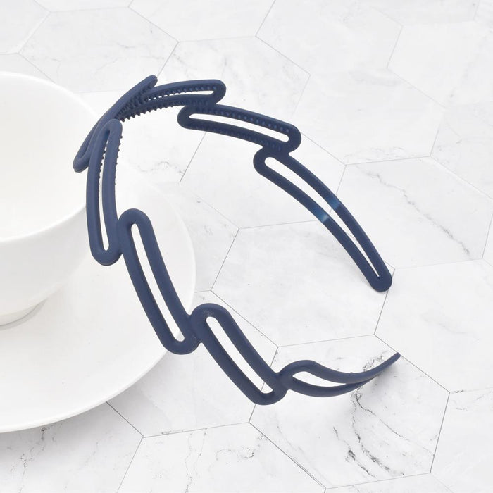 Bulk Jewelry Wholesale Headband  color Plastic geometric hollowing out JDC-HD-n129 Wholesale factory from China YIWU China