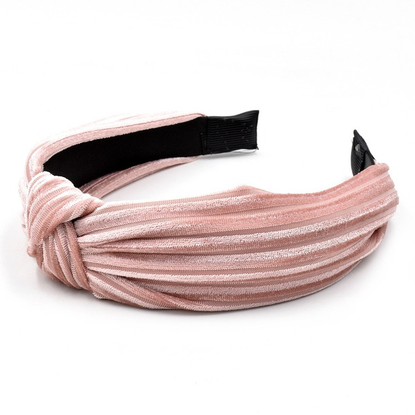 Bulk Jewelry Wholesale Headband  color Plush stripe fabric JDC-HD-n032 Wholesale factory from China YIWU China