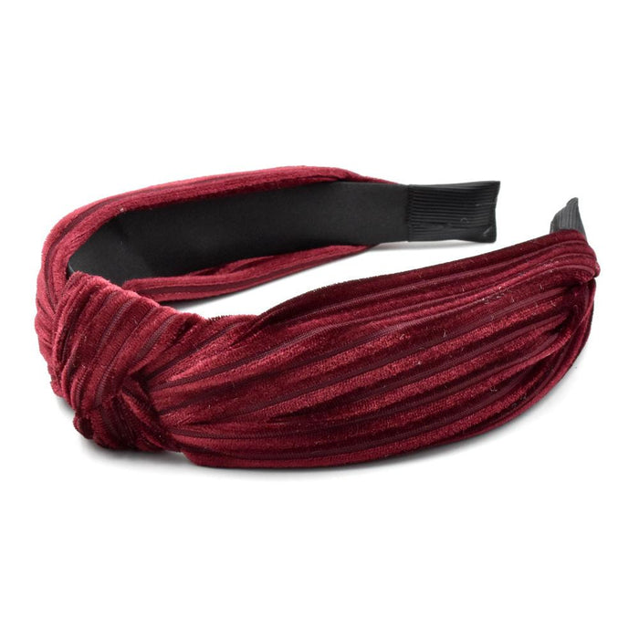 Bulk Jewelry Wholesale Headband  color Plush stripe fabric JDC-HD-n032 Wholesale factory from China YIWU China