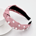 Bulk Jewelry Wholesale Headband color Point Pearl Simple Fabric Knot JDC-HD-n077 Wholesale factory from China YIWU China