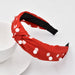 Bulk Jewelry Wholesale Headband color Point Pearl Simple Fabric Knot JDC-HD-n077 Wholesale factory from China YIWU China