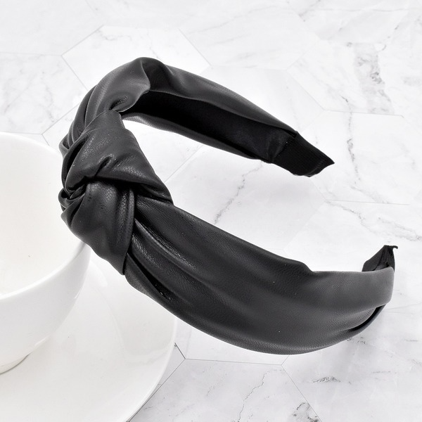Bulk Jewelry Wholesale Headband  color PU leather JDC-HD-n021 Wholesale factory from China YIWU China
