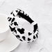 Bulk Jewelry Wholesale Headband  color Retro spotted leopard print JDC-HD-n067 Wholesale factory from China YIWU China