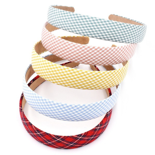 Bulk Jewelry Wholesale Headband  color Simple plaid sweet girl JDC-HD-n100 Wholesale factory from China YIWU China