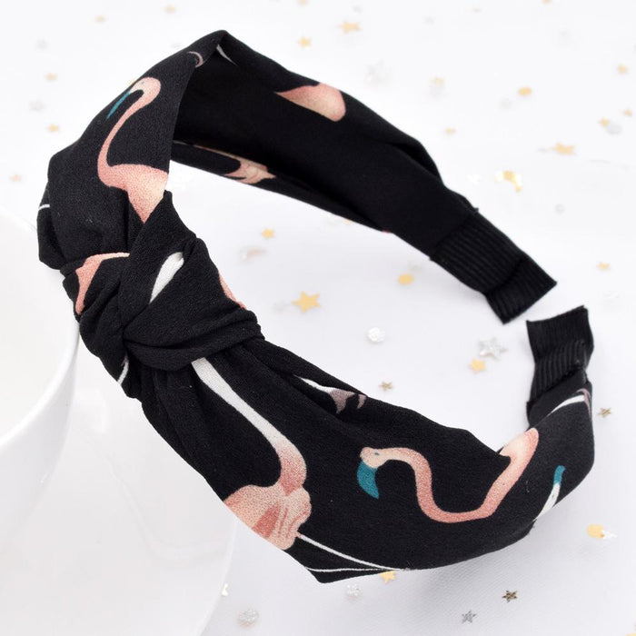 Bulk Jewelry Wholesale Headband  color Tropical Flamingo fruit plant JDC-HD-n069 Wholesale factory from China YIWU China