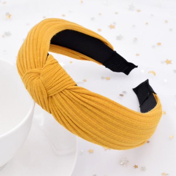 Bulk Jewelry Wholesale Headband  color Wide-brimmed knitted stripes JDC-HD-n030 Wholesale factory from China YIWU China