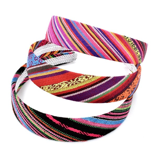 Bulk Jewelry Wholesale Headband colorExotic stripes JDC-HD-n084 Wholesale factory from China YIWU China