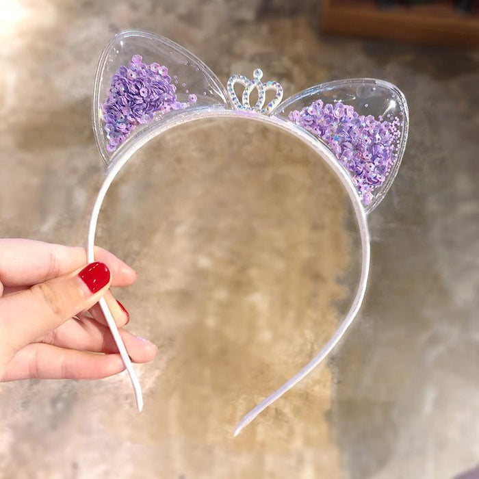 Bulk Jewelry Wholesale  Headband cute cat ears children JDC-HD-i071 Wholesale factory from China YIWU China