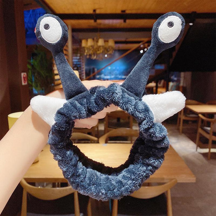 Bulk Jewelry Wholesale  Headband cute snail plush hairband JDC-HD-i028 Wholesale factory from China YIWU China