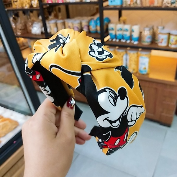 Bulk Jewelry Wholesale Headband Pink cartoon print Mickey JDC-HD-O088 Wholesale factory from China YIWU China