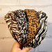 Bulk Jewelry Wholesale Headband Retro zebra print leopard print JDC-HD-n090 Wholesale factory from China YIWU China