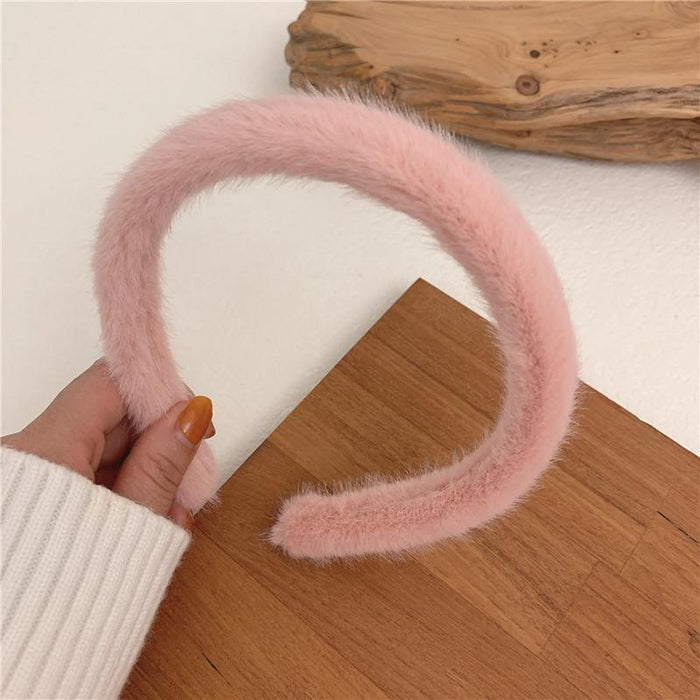 Bulk Jewelry Wholesale Headband sweet hundred imitation rabbit hair JDC-HD-bd048 Wholesale factory from China YIWU China