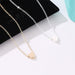 Wholesale Heart Alloy Necklace JDC-NE-A109 Necklaces 妙雅 Wholesale Jewelry JoyasDeChina Joyas De China