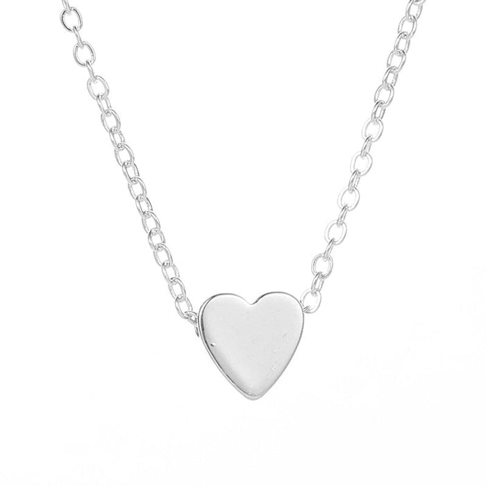 Wholesale Heart Alloy Necklace JDC-NE-A109 Necklaces 妙雅 Wholesale Jewelry JoyasDeChina Joyas De China