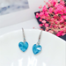 Wholesale Heart Of The Ocean Earrings Sterling Silver Jewelry JDC-ES-JianM030 Earrings 简漫 Wholesale Jewelry JoyasDeChina Joyas De China