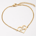 Bulk Jewelry Wholesale heart pendant love bracelet  JDC-ST-L047 Wholesale factory from China YIWU China