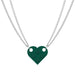 Wholesale heart shape double layer bead chain alloy necklace JDC-NE-F042 Necklaces 韩之尚 Wholesale Jewelry JoyasDeChina Joyas De China