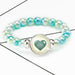 Wholesale heart-shaped gem bracelet JDC-BT-NingX003 Bracelets 柠祥 Wholesale Jewelry JoyasDeChina Joyas De China
