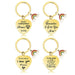 Wholesale Heart Shaped Mother's Day Metal Keychain JDC-KC-GangGu013 Keychains 钢古 Wholesale Jewelry JoyasDeChina Joyas De China