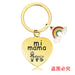 Wholesale Heart Shaped Mother's Day Metal Keychain JDC-KC-GangGu013 Keychains 钢古 CHX008 Wholesale Jewelry JoyasDeChina Joyas De China