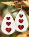 Wholesale Heart Shaped PU Leather Earrings JDC-ES-Saip001 Earrings 赛蒲 4 Wholesale Jewelry JoyasDeChina Joyas De China