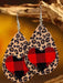 Wholesale Heart Shaped PU Leather Earrings JDC-ES-Saip001 Earrings 赛蒲 5 Wholesale Jewelry JoyasDeChina Joyas De China