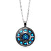 Wholesale heart time gem pendant JDC-CS-Hengx005 charms 横湘 Wholesale Jewelry JoyasDeChina Joyas De China