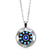 Wholesale heart time gem pendant JDC-CS-Hengx005 charms 横湘 HK0213-sliver Wholesale Jewelry JoyasDeChina Joyas De China