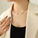 Wholesale high-grade sense of the year of the tiger zircon inlaid Necklace JDC-NE-MiLi007 Necklaces 谜丽 Wholesale Jewelry JoyasDeChina Joyas De China