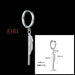 Wholesale hip hop chain stainless steel fashion punk sweet cool wind Earrings JDC-ES-RXSFL008 Earrings 尚芙乐 Wholesale Jewelry JoyasDeChina Joyas De China