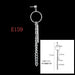 Wholesale hip hop chain stainless steel fashion punk sweet cool wind Earrings JDC-ES-RXSFL008 Earrings 尚芙乐 Wholesale Jewelry JoyasDeChina Joyas De China