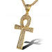 Wholesale Hip Hop Stainless Steel Gold Plated Cross Pendant Charms JDC-CS-FY041 charms 福友 Wholesale Jewelry JoyasDeChina Joyas De China