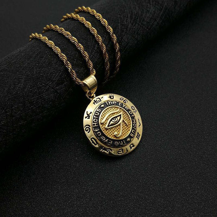 Wholesale Hip Hop Titanium Steel Gold Plated Pendant Charms JDC-CS-FY039 charms 福友 Wholesale Jewelry JoyasDeChina Joyas De China