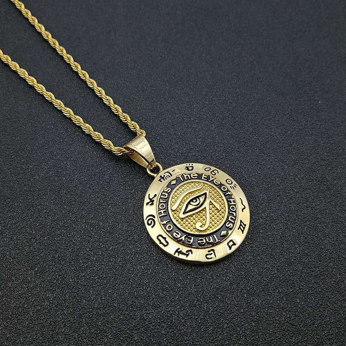 Wholesale Hip Hop Titanium Steel Gold Plated Pendant Charms JDC-CS-FY039 charms 福友 Gold single pendant Wholesale Jewelry JoyasDeChina Joyas De China