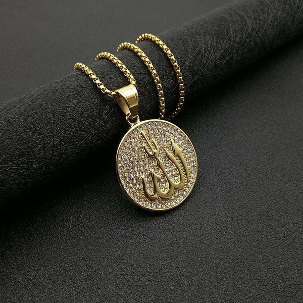 Wholesale Hip Hop Titanium Steel Gold Plated Symbol Pendant Charms JDC-CS-FY054 charms 福友 Wholesale Jewelry JoyasDeChina Joyas De China