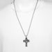 Wholesale Hip Hop Titanium Steel Jesus Cross Necklace JDC-NE-HeiP001 Necklaces 黑泡 Wholesale Jewelry JoyasDeChina Joyas De China