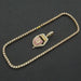 Wholesale Hip Hop Zinc Alloy Rhinestone Cuban Chain Necklace JDC-NE-HShang001 Necklaces 尚恒 Wholesale Jewelry JoyasDeChina Joyas De China