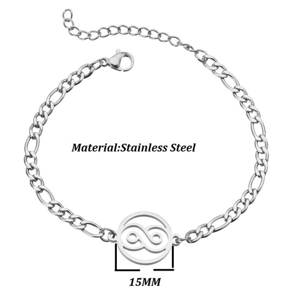 Bulk Jewelry Wholesale hollow eight-character s symbol bracelet  JDC-ST-L054 Wholesale factory from China YIWU China