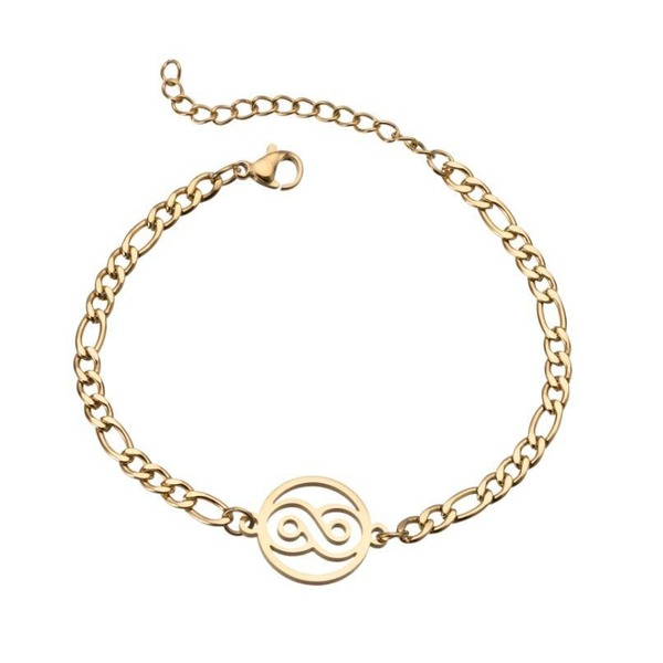 Bulk Jewelry Wholesale hollow eight-character s symbol bracelet  JDC-ST-L054 Wholesale factory from China YIWU China