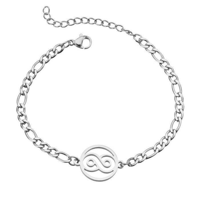 Bulk Jewelry Wholesale hollow eight-character s symbol bracelet  JDC-ST-L054 Wholesale factory from China YIWU China